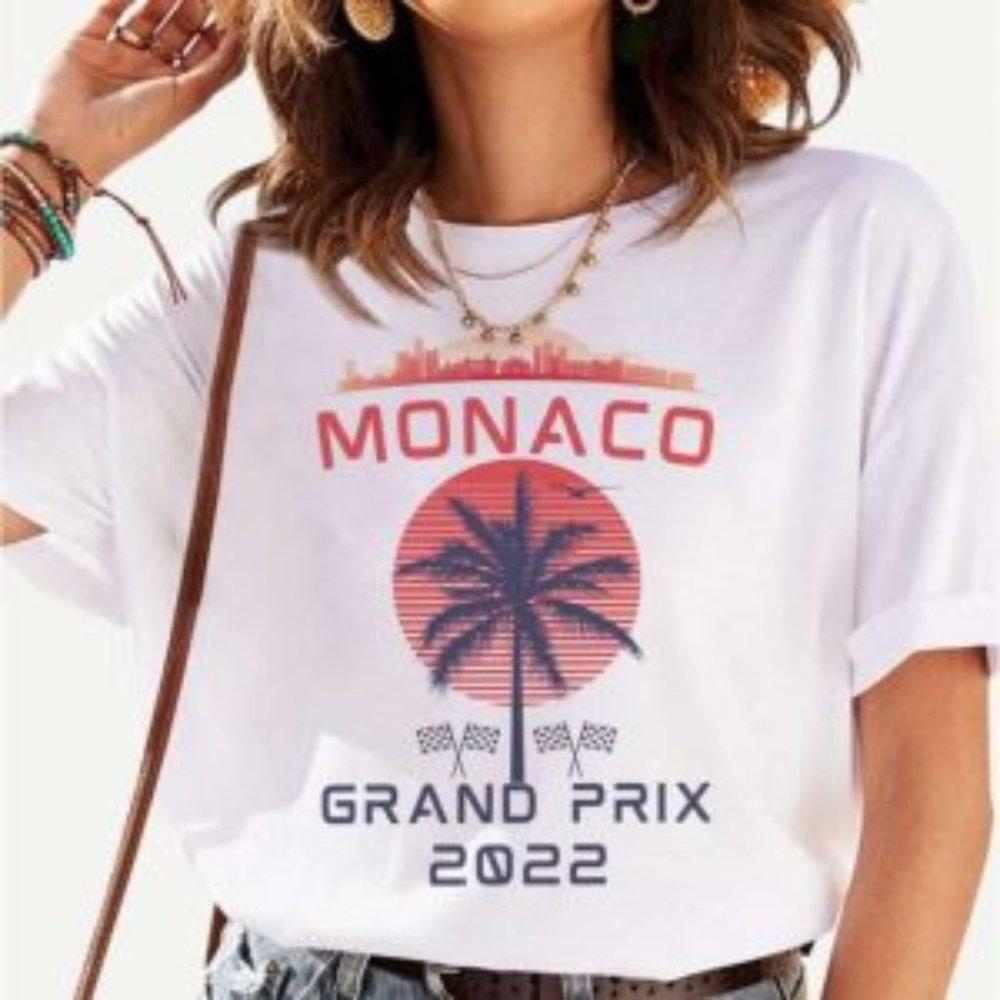 Monaco Formula 1 Grand Prix 2022 Unisex T-Shirt, Retro Tee